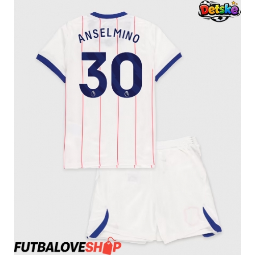 Dres Chelsea Aaron Anselmino #30 Tretina pre deti 2026-27 Krátky Rukáv (+ trenírky)